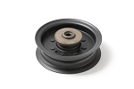 Flat Idler Pulley , 4-1/2 Inch Flat Diameter , Compatible with Husqvarna , Replacement for 196104 , 532196104 